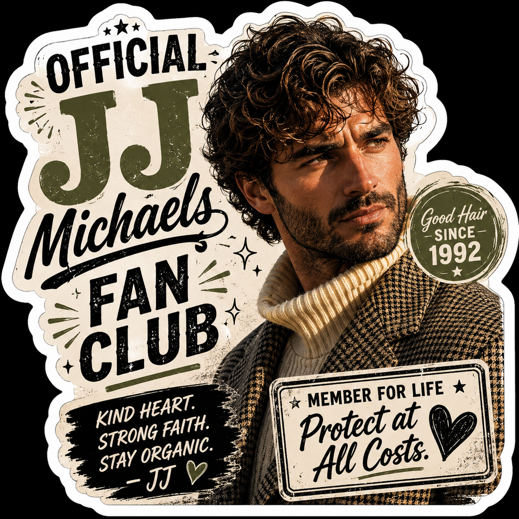 3 JJ Michaels Vertical Actor Stickers