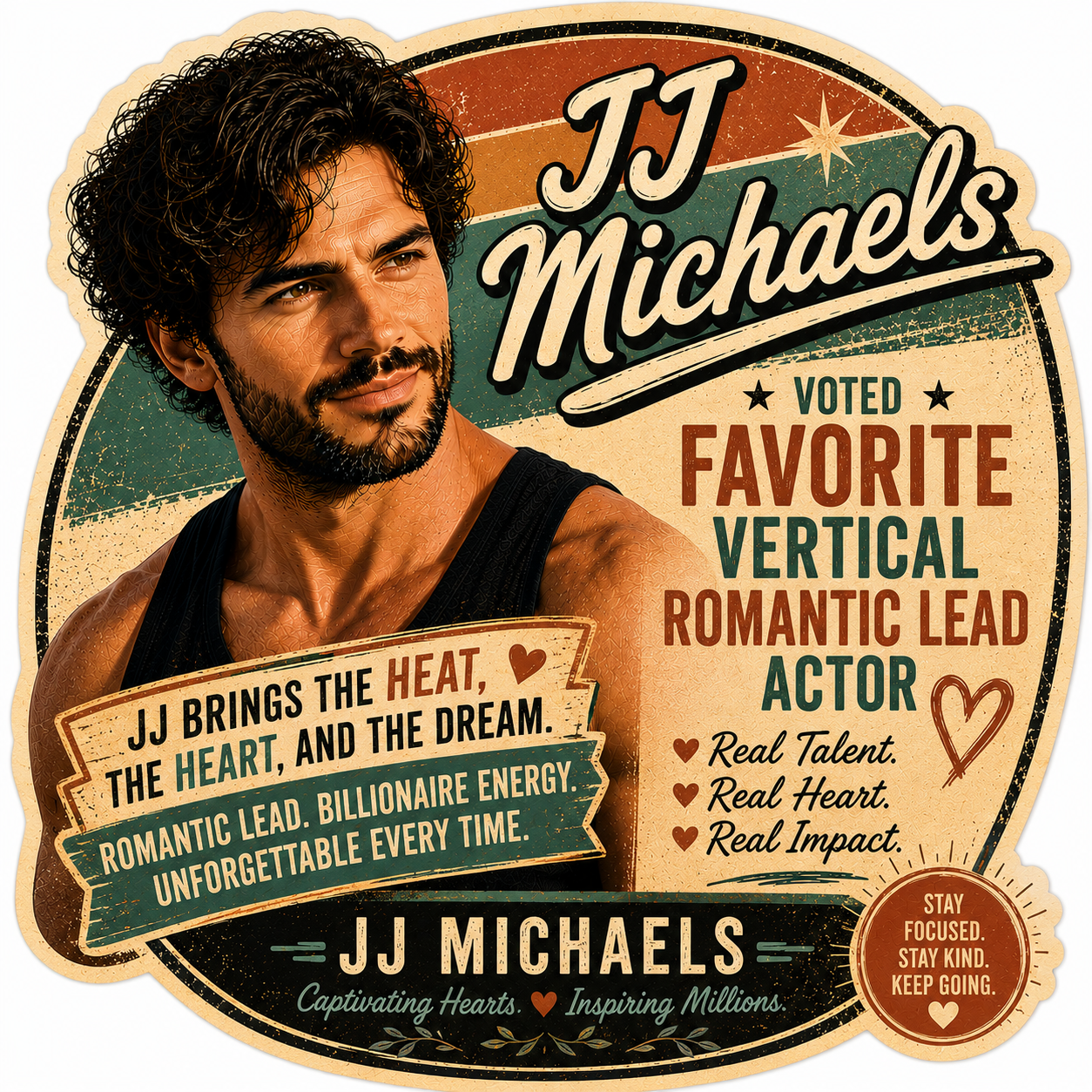 JJ Michaels Favorite Lead Actor Verticals