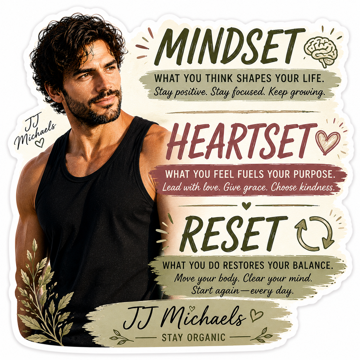 mindset heartset reset JJ Michaels Sicker